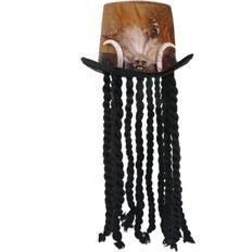 Hatut Smiffys Unisex Adult Deluxe Witch Doctor Top Hat