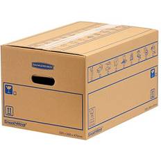 Fellowes 8 Bankers Box Large Strong Moving Boxes 39L C-Flute 47cm x 32cm x 26cm