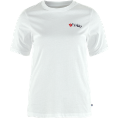 Fjällräven Ekologiskt material T-shirts Fjällräven Hoja T-shirt W - White