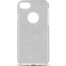 TechSolz iPhone 16 Pro 3in1 Glitter Elegant Mjuk Skal Silver