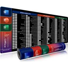 Mouse Pads Maxpower EXCO Office Shortcuts Mouse Pad 600 x 300 x 2 mm