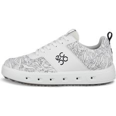 ecco Street 720 Hybrid Vandtætte Herre Golfsko Uden Spikes - Hvid
