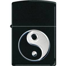 Zippo Petrol Lighters Zippo Genuine Yin Yang Windproof Flame Refillable Flip Top Lighter