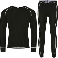 Cold Cold Merino Wool Set Men Skiundertøj Sæt - Black