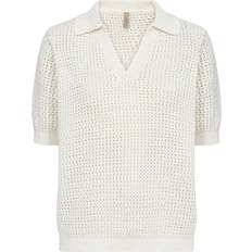 Dam - Mesh Tröjor Soyaconcept Denefa 3 Pullover - Off White