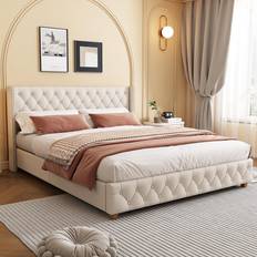 Kenny Upholstered Storage Double 4'6