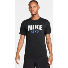 Nike Men's Dri-FIT Fitness T-Shirt - Black