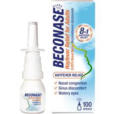 Hayfever Relief Nasal Spray 8 in 1 100 Sprays 1 Count