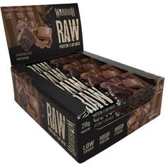 Warrior Raw Protein Flapjacks 12 Bars x 75g Each Packed with 20g of Low Sugar High in Fibre 12 pcs