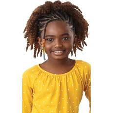 X-Pression Synthetic LiL 3X Looks Crochet Braid Springy Afro Twist 10 in 2 Dark Brown