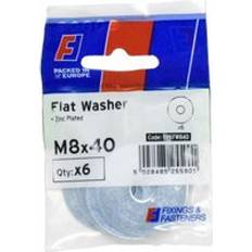 Washers Forgefix M8 x 40mm ForgePack 6