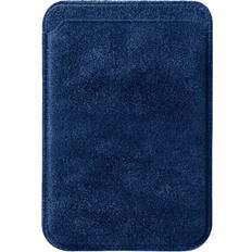 Simply Carbon Fiber Blue Alcantara MagSafe Wallet