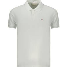 Calvin Klein Pikétröjor Calvin Klein Cotton Piqué Polo Shirt - White