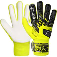 reusch Men's Attrakt Solid Finger Support Soccer Goalie Gloves 8
