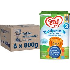 Cow & Gate 3 Toddler Baby Milk Powder Formula 800 g Pack of 6