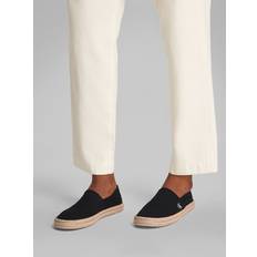 Herre - Sort Espadrillos Calvin Klein Jeans Espadrille Mens Canvas Shoes - Black