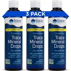 Trace Minerals Research ConcenTrace Electrolyte Drops 711ml 3 Pack