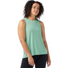 Smartwool Toppe Smartwool Women's Active Ultralite High Neck Tank - Zen Green