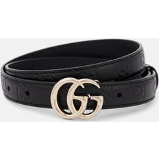 Gucci GG Marmont Leather Belt - Black