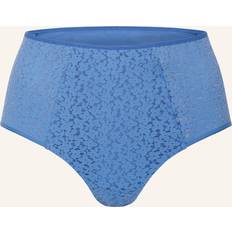 Blåa Trosor Chantelle EasyFeel Norah High Waist Brief - Blue