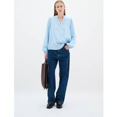 InWear Dam Skjortor InWear Dermaiw Shirt Dam Långärmade Skjortor - Pastel Blue