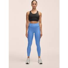 Casall Graphic High Waist Tights - Riviera Blue