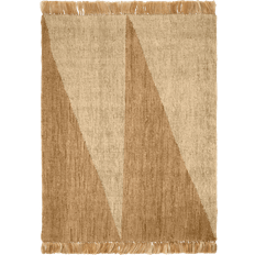 ferm LIVING Studie Matta 140 x 200 Natural/Off Beige, Natur, Vit cm