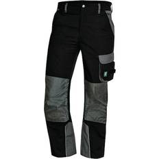 Arbeitshosen Feldtmann Canvas Bundhose Tottenham Gr.58 - Schwarz/Grau