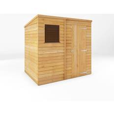 7 x 5 Garden Wooden Storage Shed Pent Roof Window