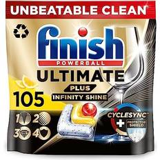 Finish Ultimate Plus Infinity Shine Dishwasher Tablets Total 105