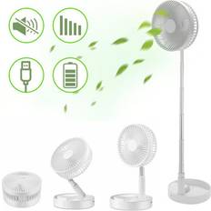Cordless Folding Fan Wireless Portable Rechargeable