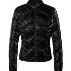 Guess Jakker Guess Ny Vona Logo Coat Casual - Sort
