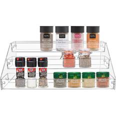 Spice Racks VAEHOLD Acrylic Spice Rack 3 Tier Clear