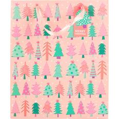 Pink Gift Bags Christmas Tree Gift Bag Pink Large