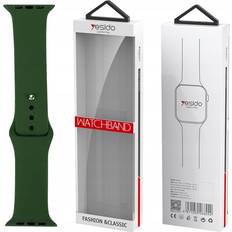 Yesido WB44 Silicone Strap for iWatch L 42/44/45 97+140 #43 Alfalfa/Green