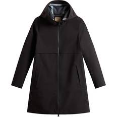 Woolrich Hooded Parka Coat - Women - Black