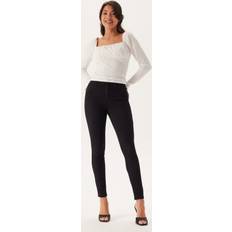 Bubbleroom Jeans Bubbleroom High Ankle Superstretch Jeans - Black