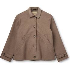 Wooli Studio Jakke - Dame - Morel Brown