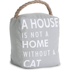 Schlage Cat Door Stopper 5 by 6-Inch Grey White