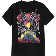 Heroes Inc Deadpool Wolverine T-Shirt - Weapons
