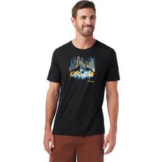 Merino Wool T-shirts Smartwool T-shirt Vital Peaks Active Graphic - Noir