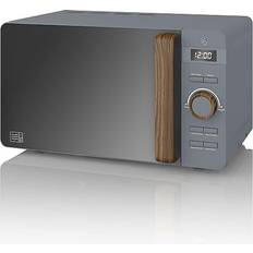 Microwave Ovens Swan SM22036GRYN Nordic Digital Microwave 800W 20L Grey