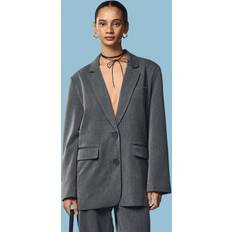 Recycled Fabric Blazers Pieces Pckamil Blazer