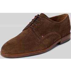 Tommy Hilfiger Derby Tommy Hilfiger Herren Schuhe - Braun Velours
