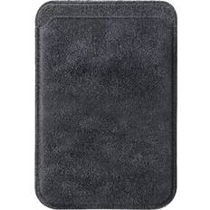 Simply Carbon Fiber Grey Alcantara MagSafe Wallet