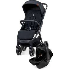 Barnvagnar Asalvo Barnvagn Kibu Resesystem Svart