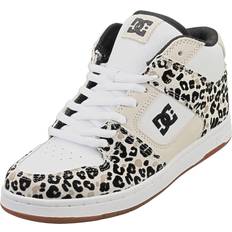 DC Manteca 4 Mid Lx Womens Skate Trainers - White Leopard