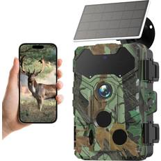 Trail Cameras Tomtop Jms Solar Kamera Utendørs Wireless Trail Camera 32MP
