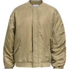 Bomberjakker - Grå Object Oversize Bomber Jacket - Taupe Gray