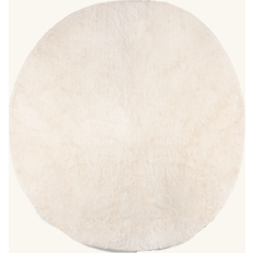 Søstrene Grene Cotton Rug Ø150 cm Off White